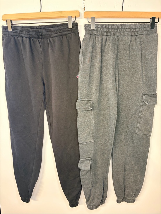 art class Other - Bundle of 2 Pairs of Girls Sweatpants, Gray Art Class, Black Champion, Sz 14/16